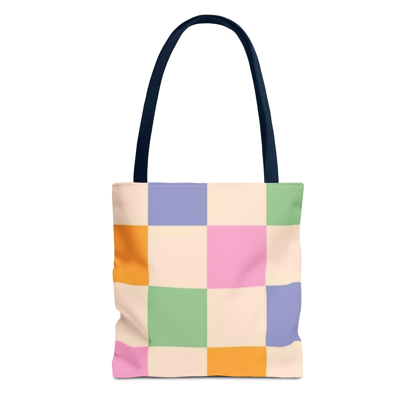 Pink Checkered All Over Print BRAND NEW Purse - Pocketbook - Travel Tote Bag