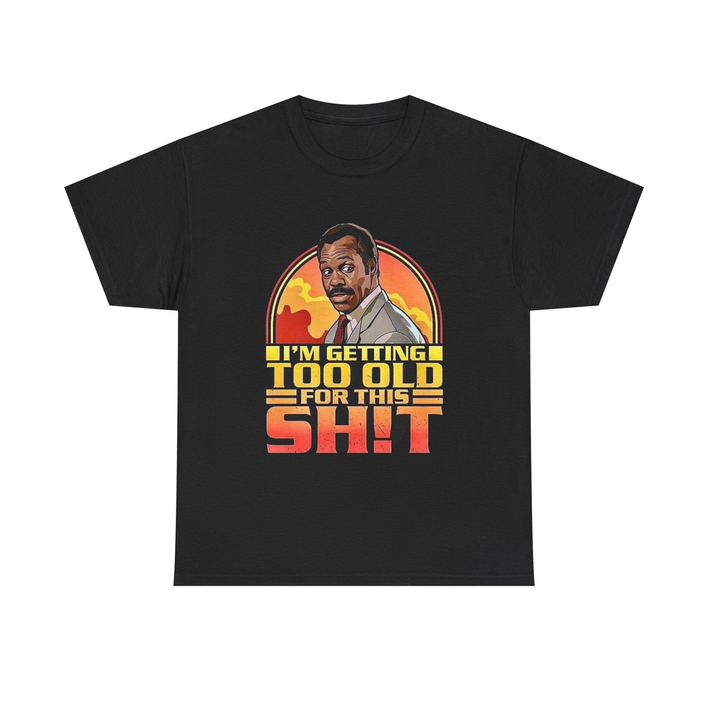 Lethal Weapon Funny Vintage Graphic T Shirt Unisex Heavy Cotton Tee
