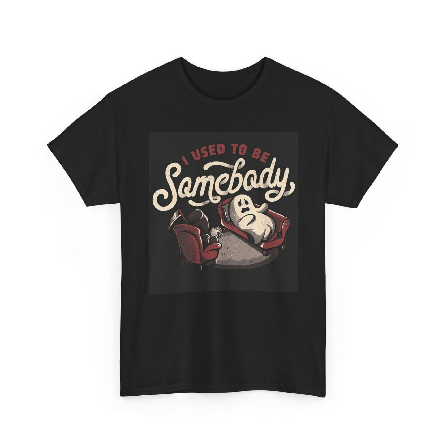 Ghost Funny T Shirt Graphic At The Doctor Unisex Heavy Cotton Tee