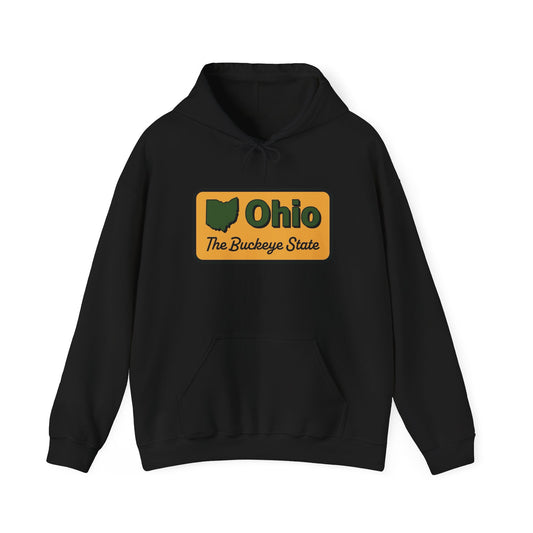 Ohio The Buckeye State Hoodie NEW ADULT Unisex Hooded Sweatshirt