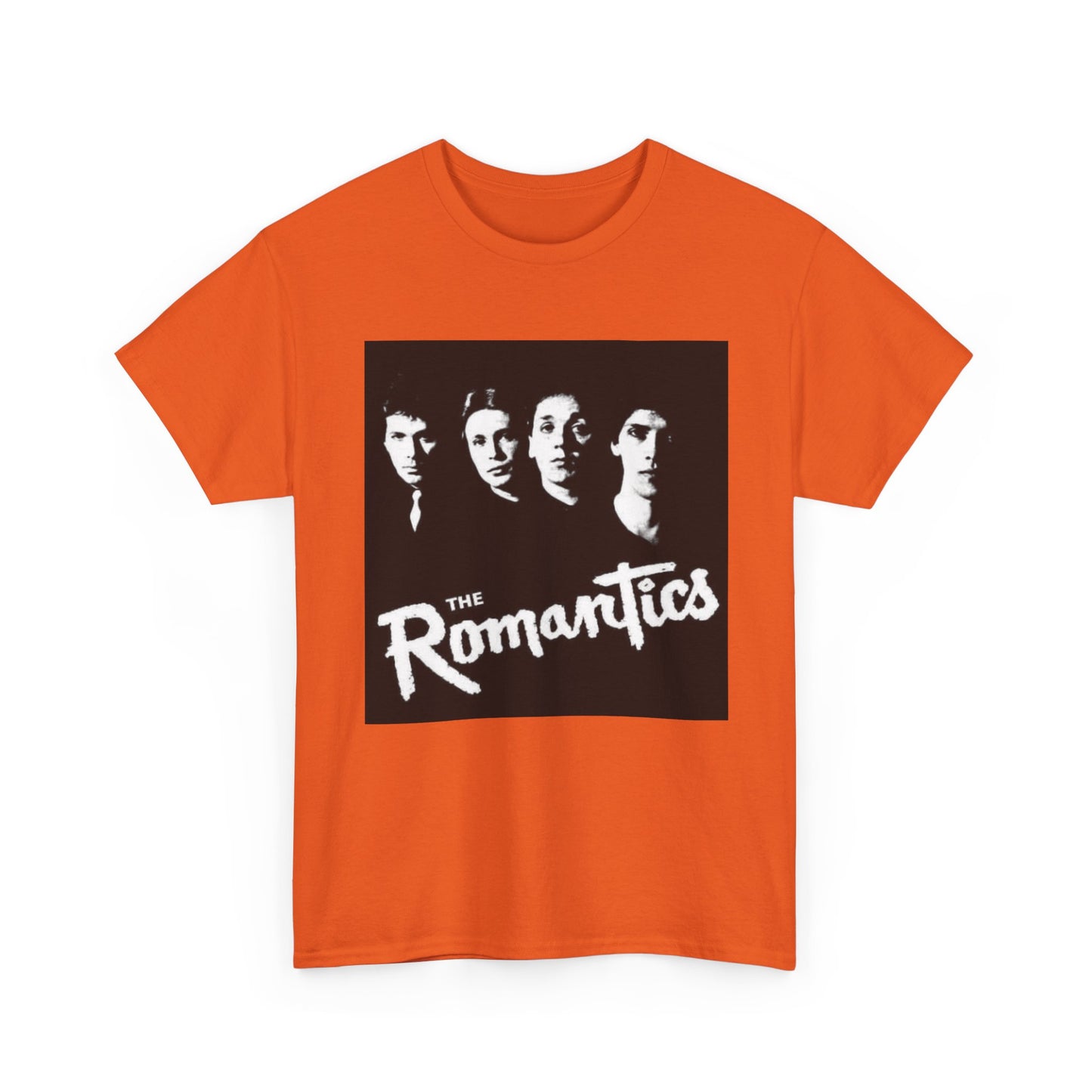 The Romantics Tshirt Retro Band Merch Vintage Unisex Heavy Cotton Tee