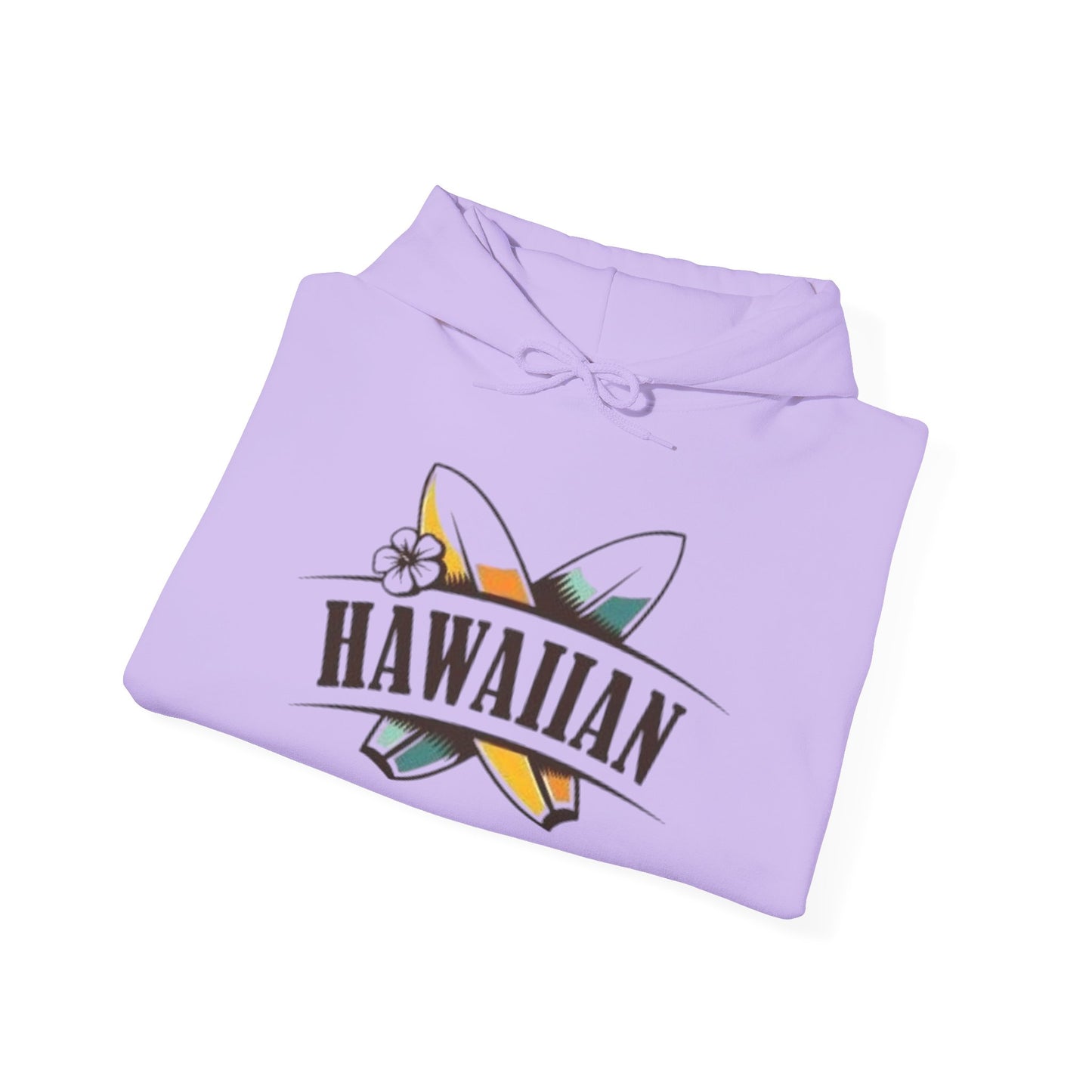 Hawaiian Surfing Club Hoodie Unisex Heavy Blend™ Hooded Sweatshirt Sweater