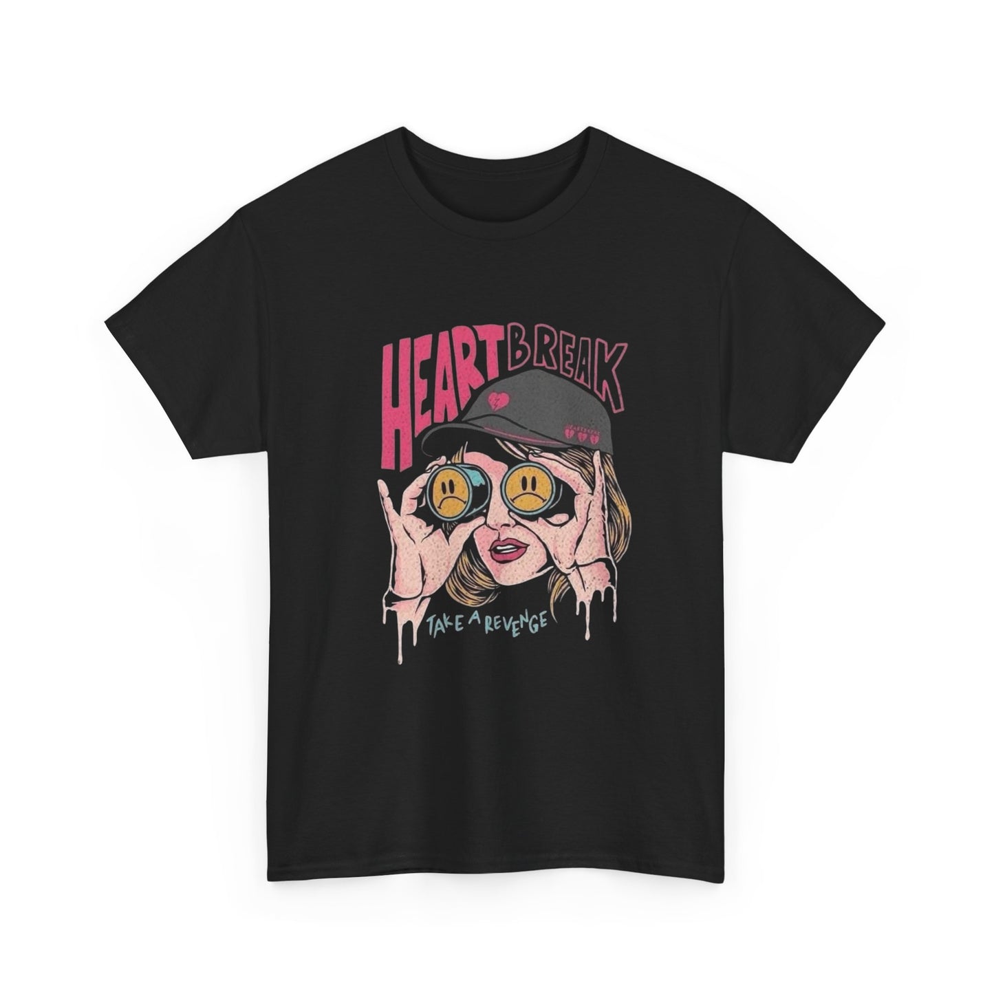 Heartbreak Revenge Graphic T Shirt NEW Adult Tee