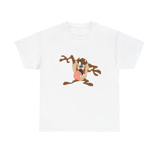 Tazmanian Devil Shirt Vintage Cartoon Graphic Retro Unisex Heavy Cotton Tee
