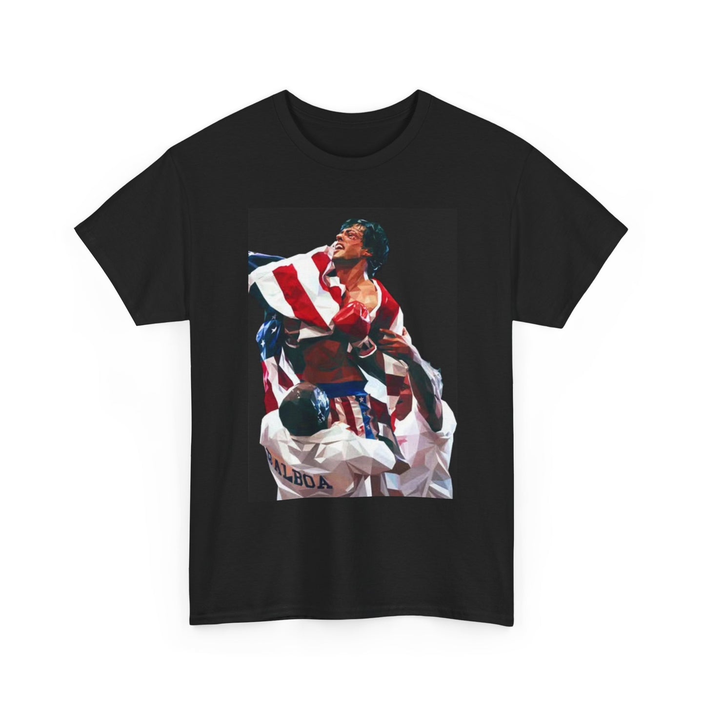 Rocky Graphic T Shirt Vintage Movie Boxing Retro Unisex Heavy Cotton Tee