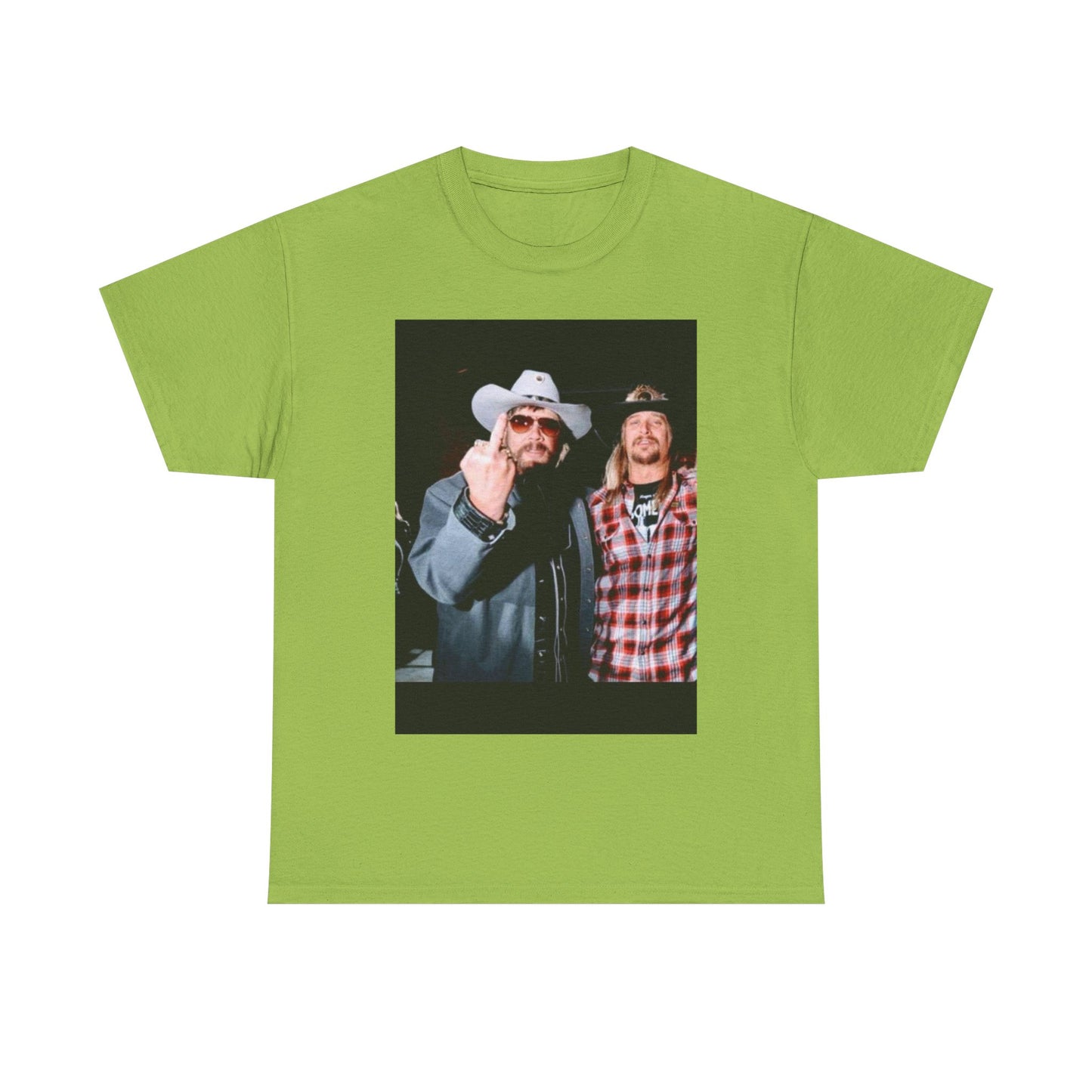 Hank Williams jr T-shirt kid rock country vintage Unisex Heavy Cotton AMERICAN