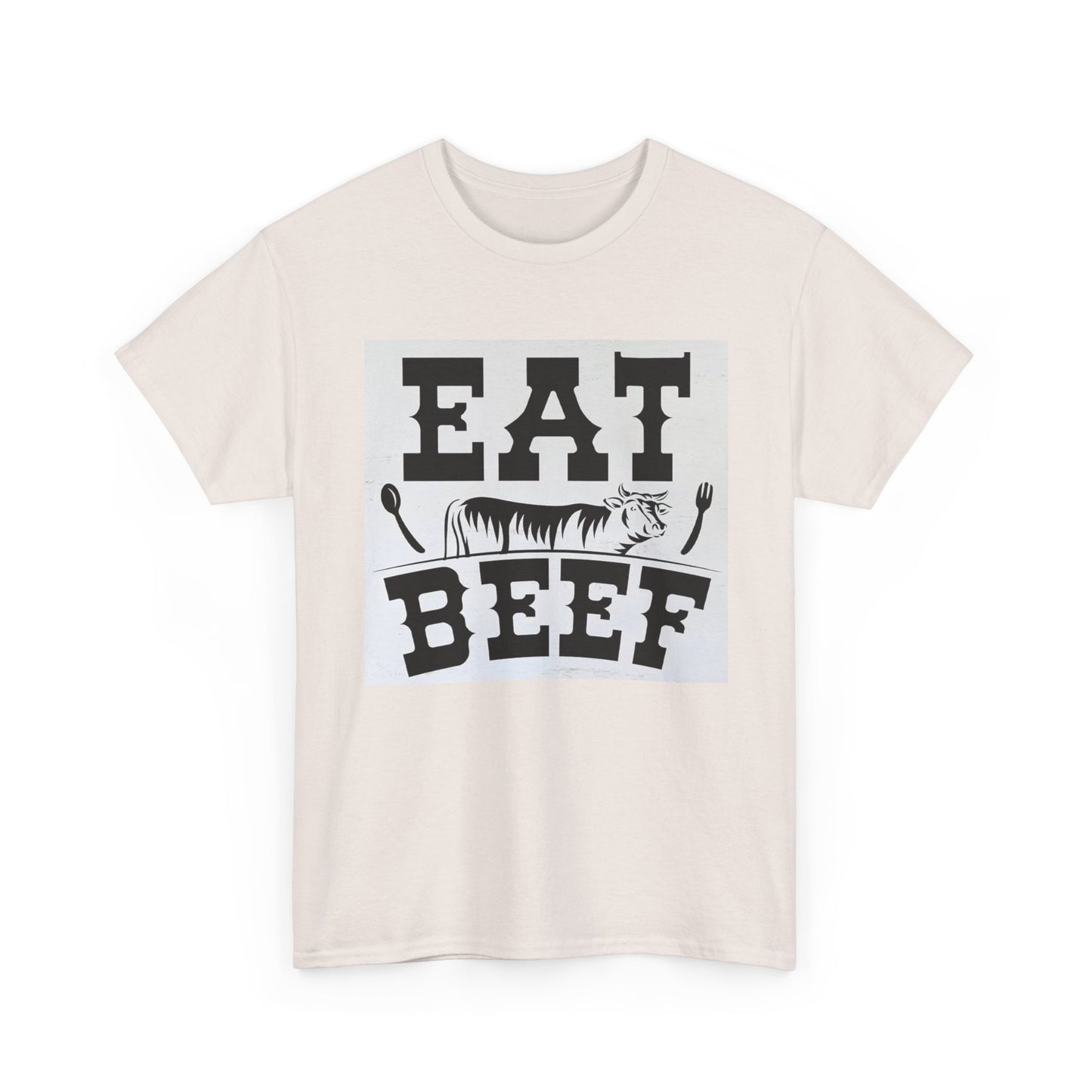 Eat Beef Tshirt Support Farmers Cattle Farms Animals Cows Steak Unisex Grill
