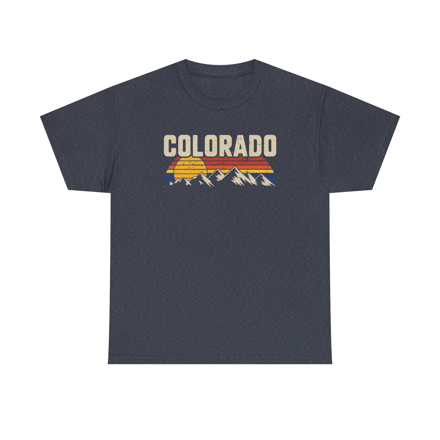 Colorado State Logo BRAND NEW Apparel T Shirt Unisex Unisex Heavy Cotton Tee 1