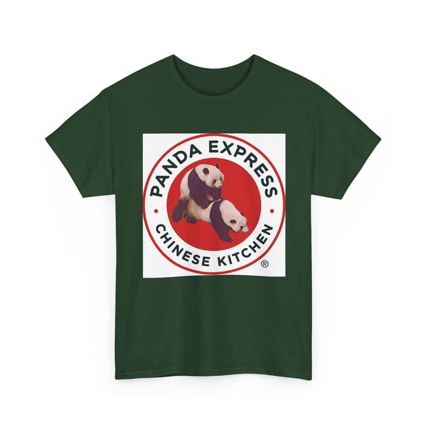 Panda Express Chinese food funny graphic food truck Unisex Heavy Cotton Tee