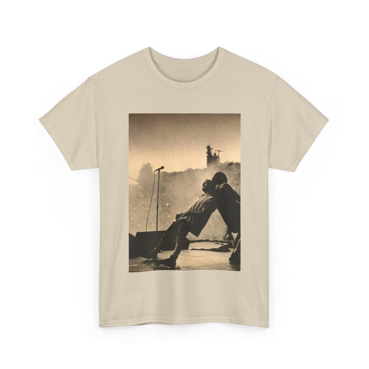 Pearl Jam TShirt vintage grunge stage  photo Unisex Heavy Cotton Tee OFFICIAL