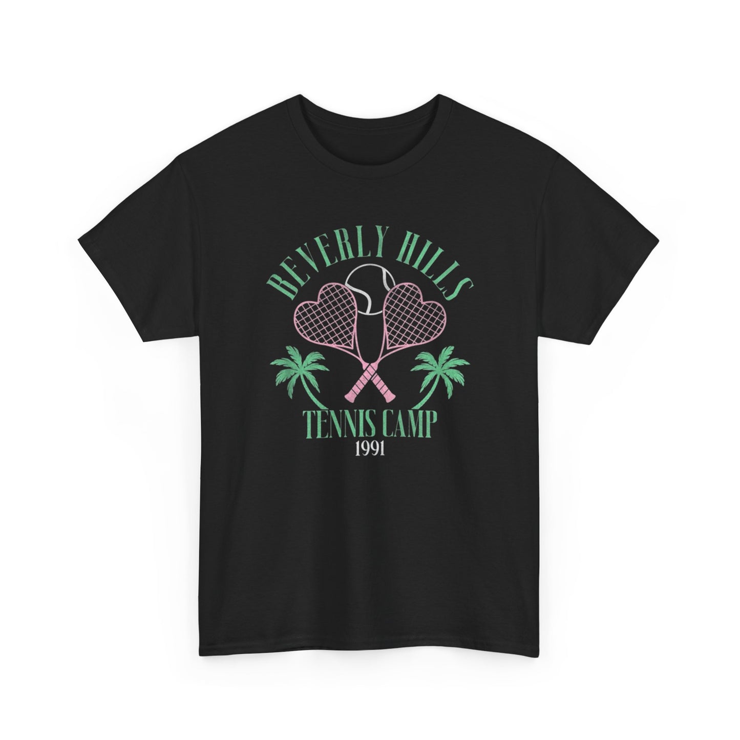 Beverly Hills Tennis Club Vintage 90's Graphic T Shirt NEW Unisex Heavy Cotton