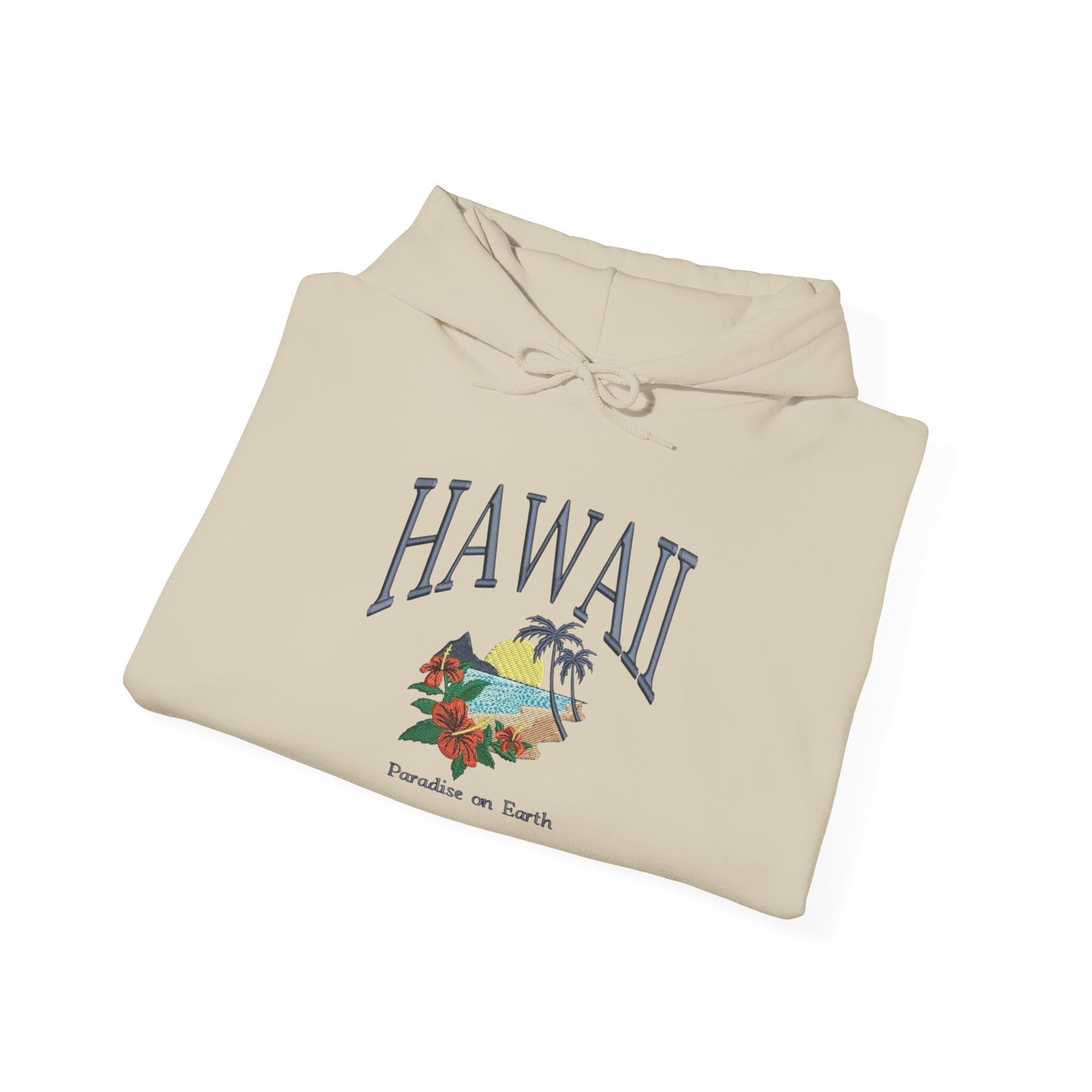 Hawaii Paradise On Earth Graphic Hoodie NEW Heavy Blend™ Sweatshirt