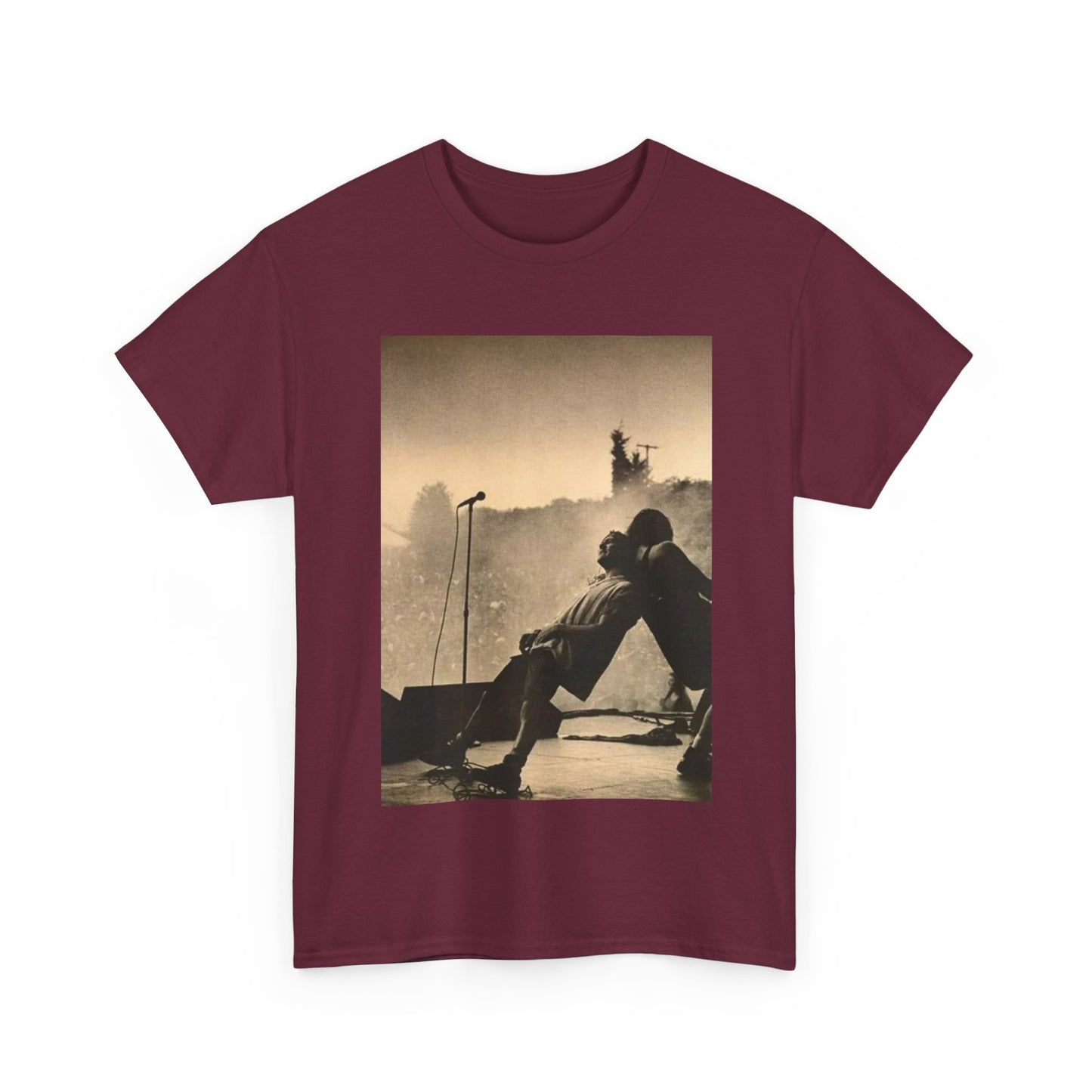 Pearl Jam TShirt vintage grunge stage  photo Unisex Heavy Cotton Tee OFFICIAL