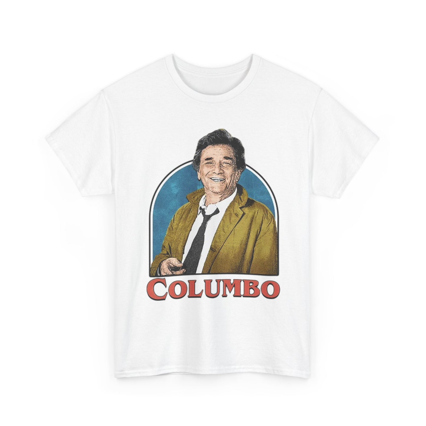 Colombo Graphic T Shirt Vintage Tv Series Retro Unisex Heavy Cotton Tee