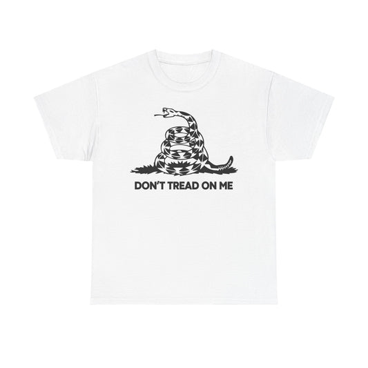 Dont Tread On Me Graphic T Shirt Flag Unisex Heavy Cotton Tee