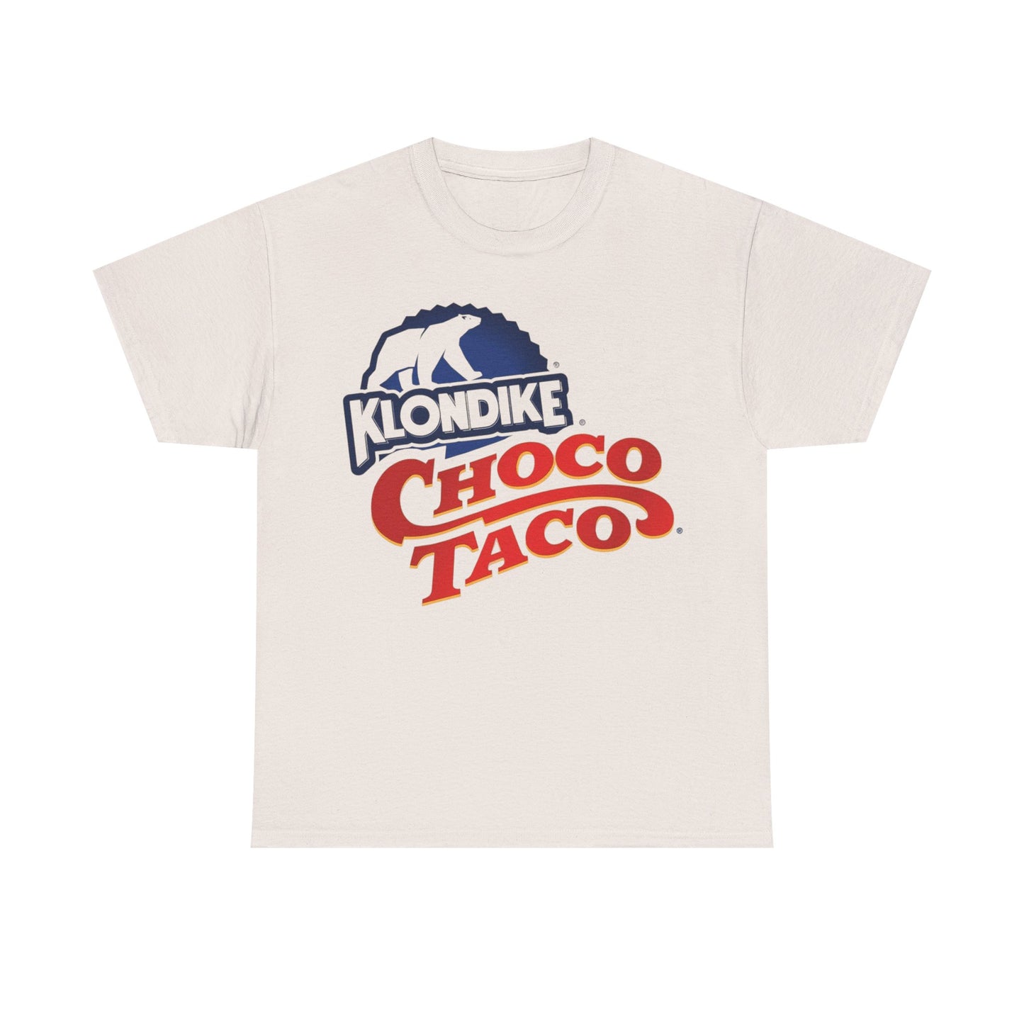 Choco Taco Shirt Klondike Ice Cream Retro Vintage Logo Unisex Heavy Cotton Tee