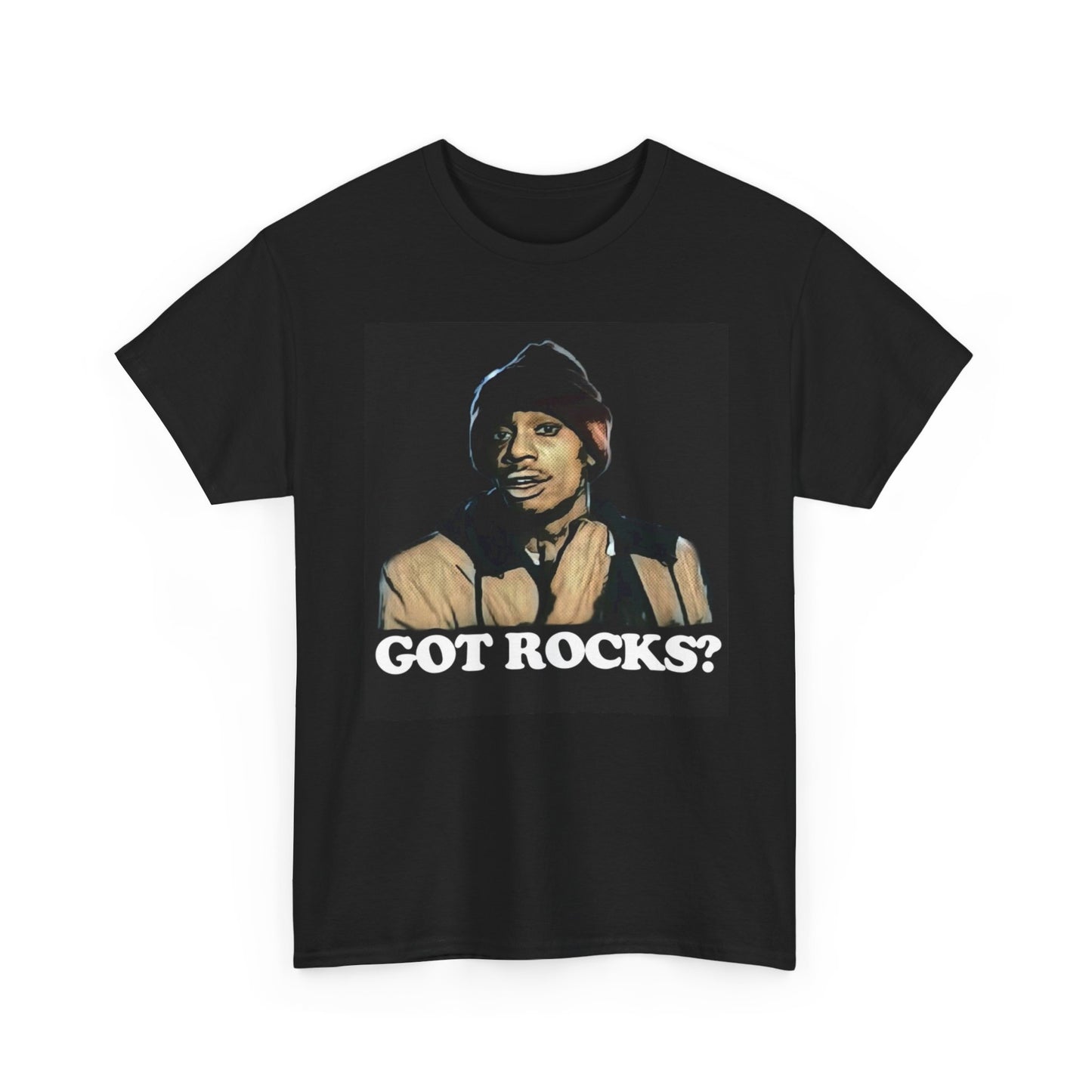 Got Rocks Chappelle Show Graphic T Shirt Funny jokes Unisex Heavy Cotton Tee