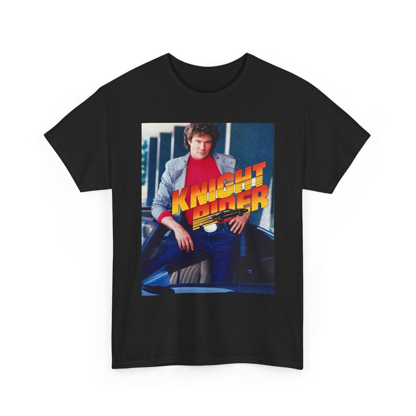 Knight Rider Graphic T Shirt Retro Tv Unisex Heavy Cotton Tee