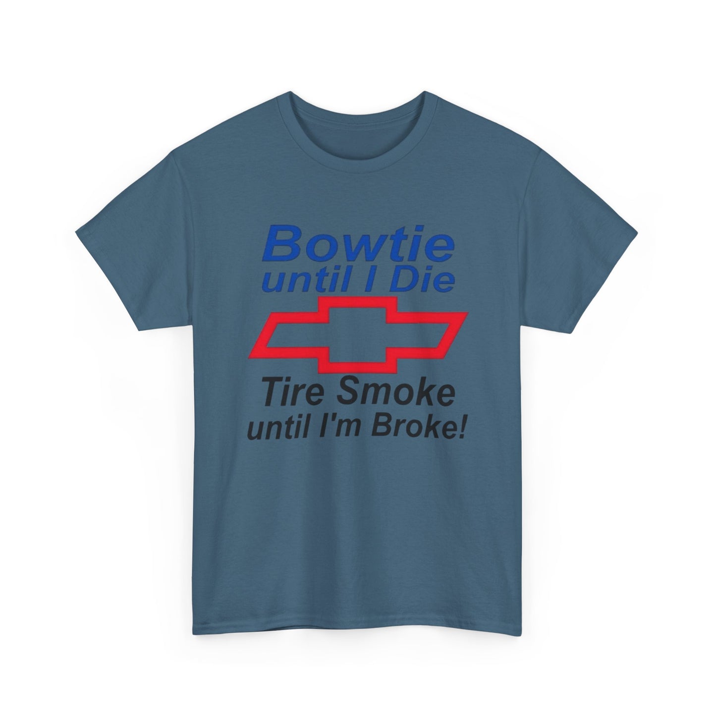 Chevrolet Bowtie Till I Die Retro Graphic T Shirt NEW ADULT Tee