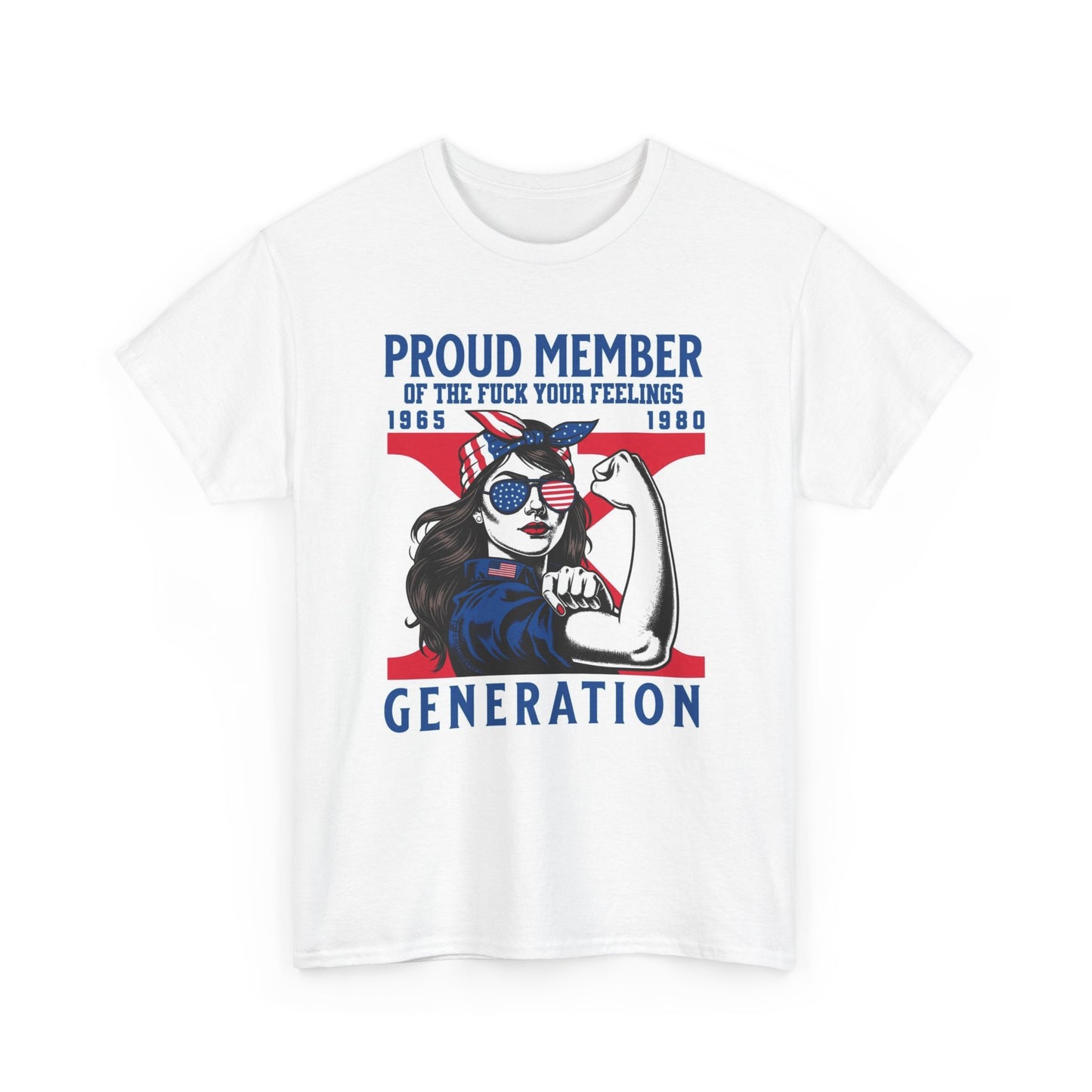 Proud Member Of Gen X Graphic T Shirt Women's Cotton Tee BRAND NEW