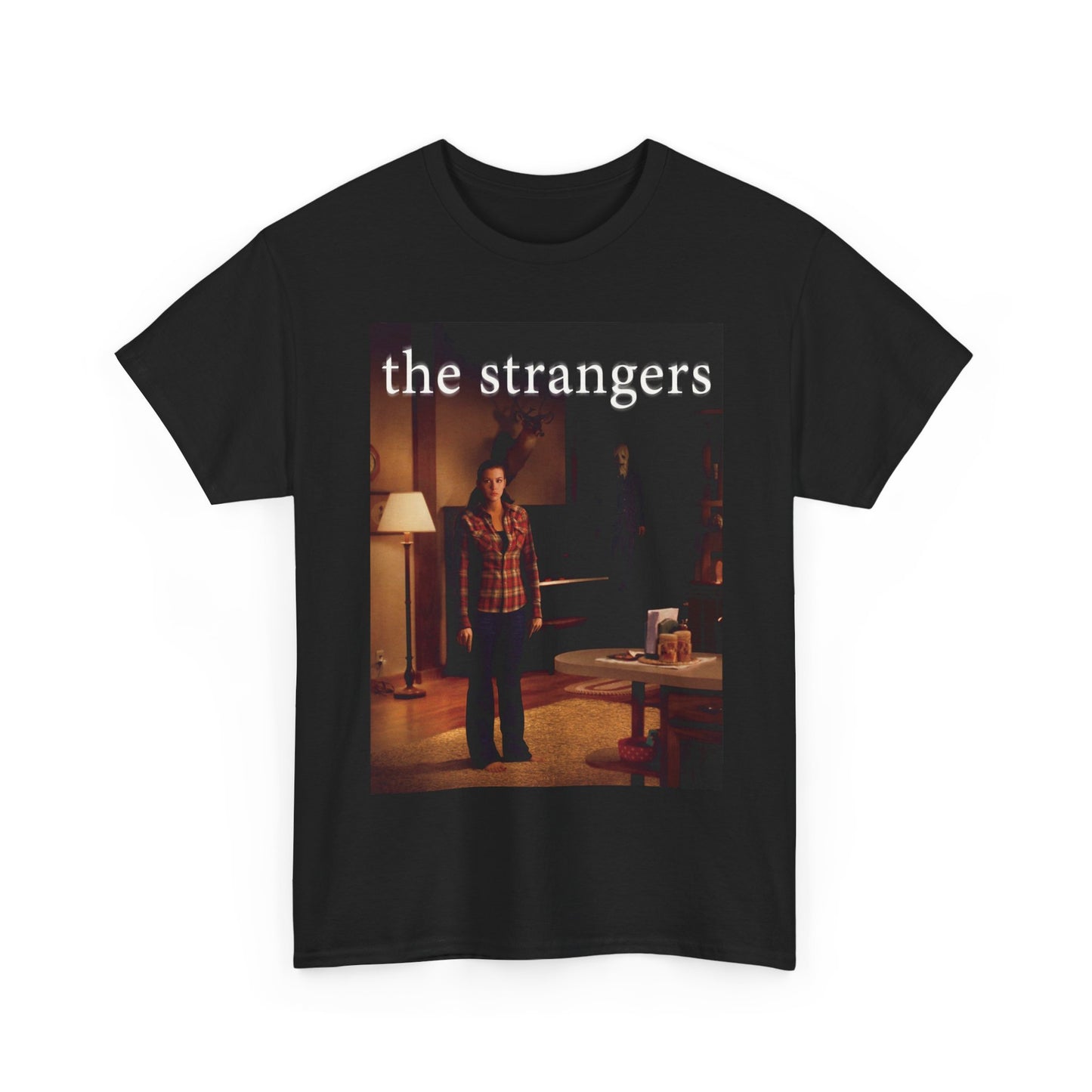 The Strangers Tshirt Vintage Horror movie retro Unisex Heavy Cotton Tee