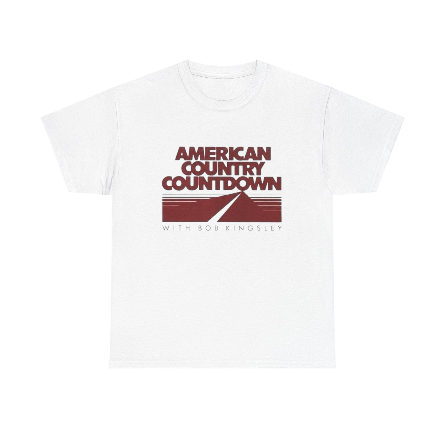 American Country Countdown Vintage Graphic T Shirt NEW ADULT Tee Cotton