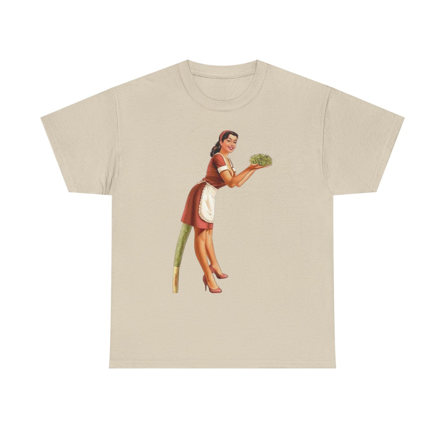 Baking Weed Pies Graphic T-Shirt Womens Comfy Cotton Tee NEW
