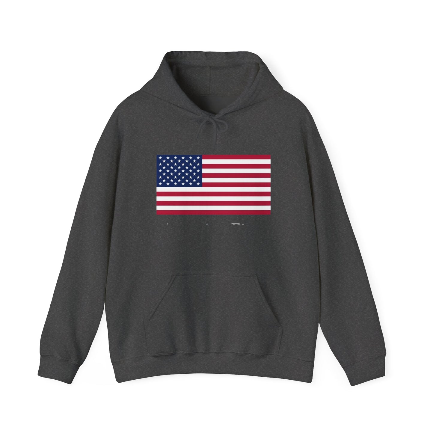 American Flag Graphic Hoodie NEW ADULT Unisex Heavy Blend™ Hooded Sweatshirt