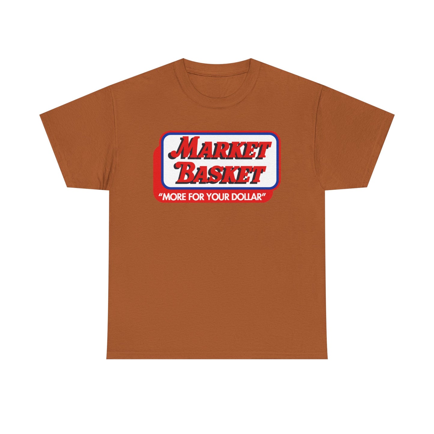 Boston vintage New England market basket patriots Heavy Cotton Tee