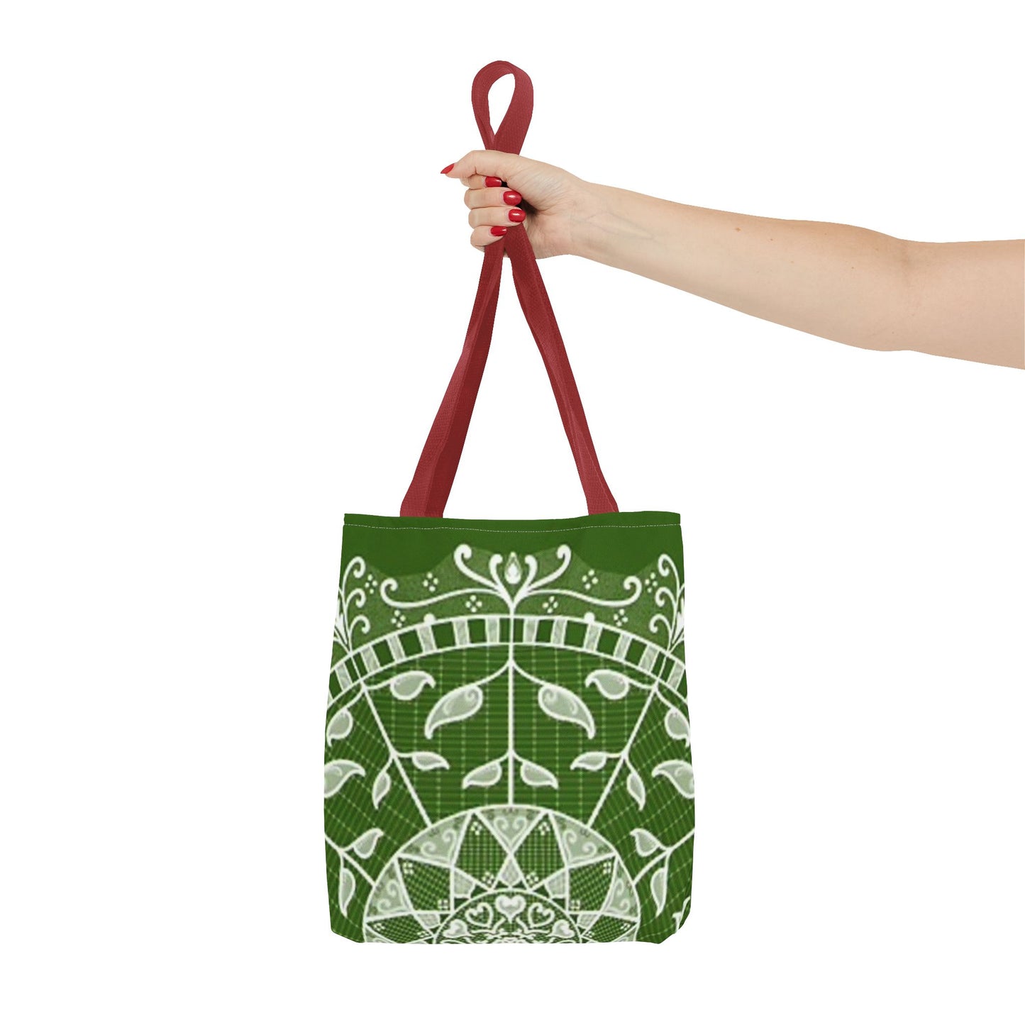 Green And White Multi Color BRAND NEW MODERN Tote Bag (AOP)