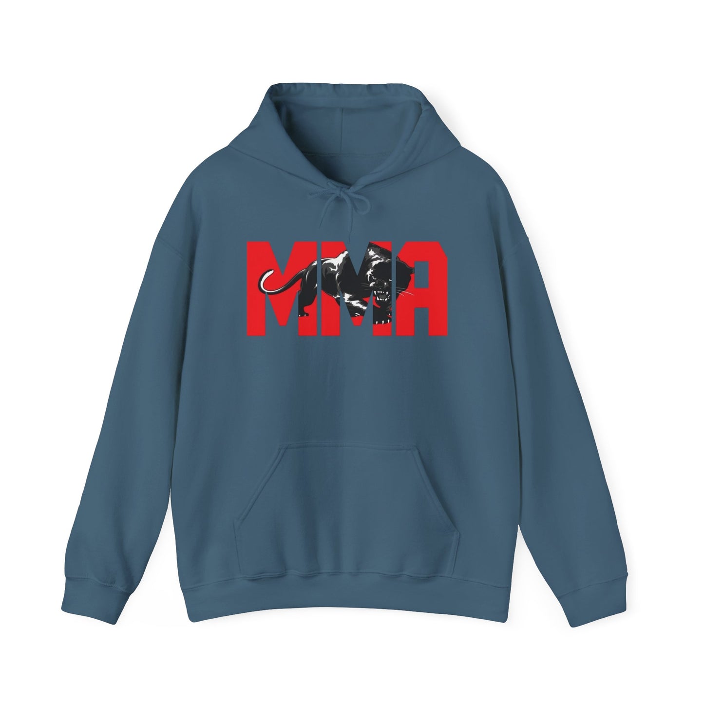 MMA Black Panther Graphic Hoodie Unisex Heavy Blend™ Hooded Sweatshirt