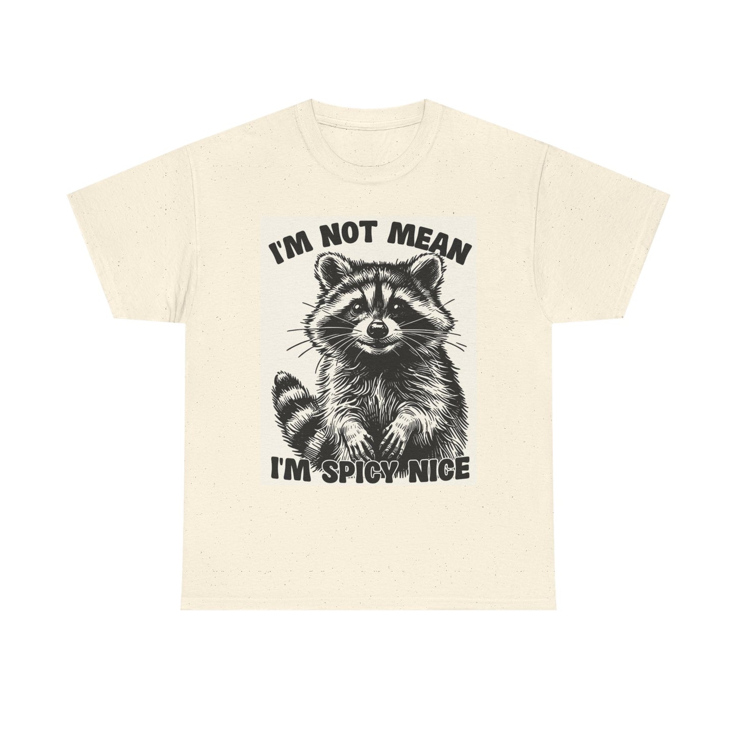 I'm Not Mean Graphic T Shirt Vintage Funny Retro Unisex Heavy Cotton Tee