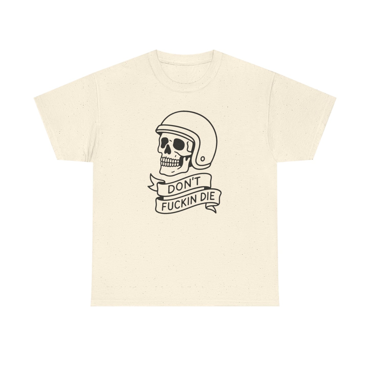 Don't Die Motorcycles Vintage Graphic T Shirt S-5XL NEW Unisex Heavy Cotton Tee