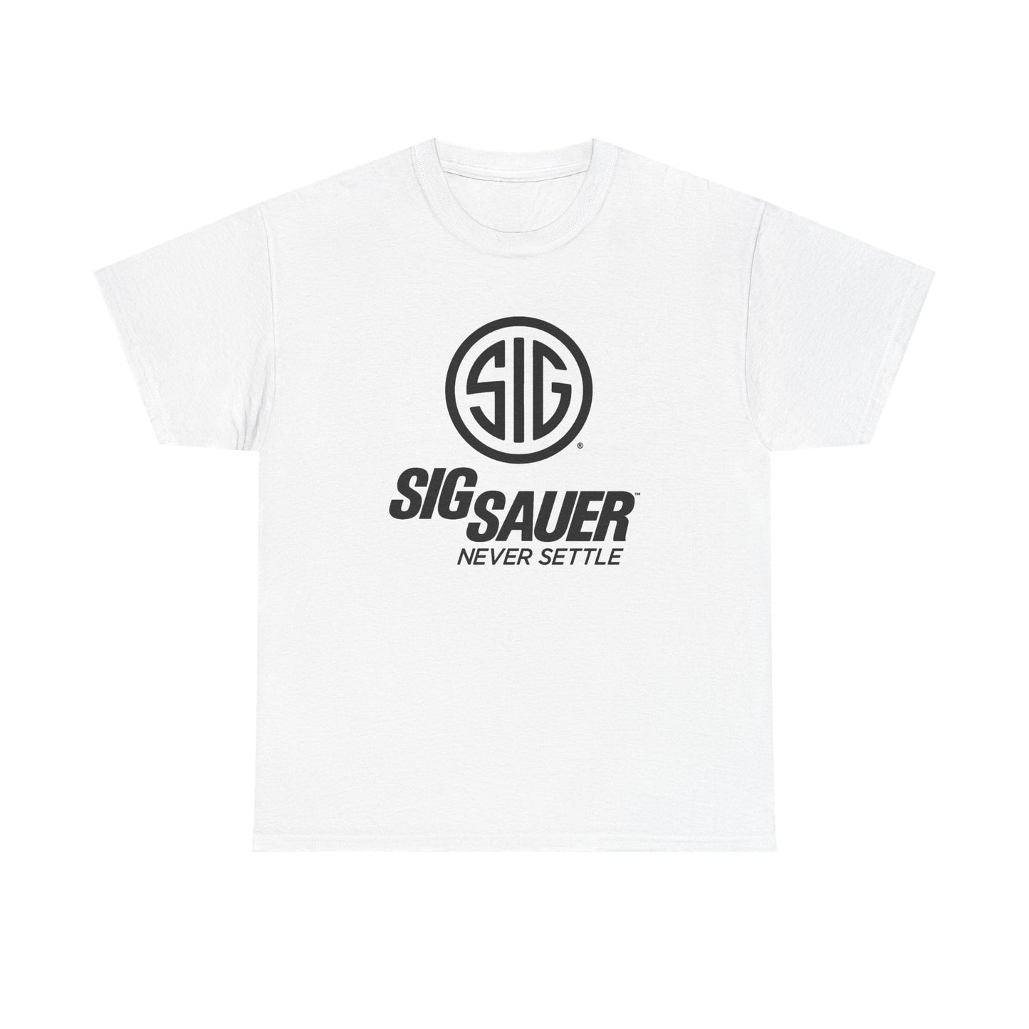 Sig Sauer Retro Graphic T Shirt Unisex Heavy Cotton Tee
