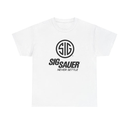 Sig Sauer Retro Graphic T Shirt Unisex Heavy Cotton Tee
