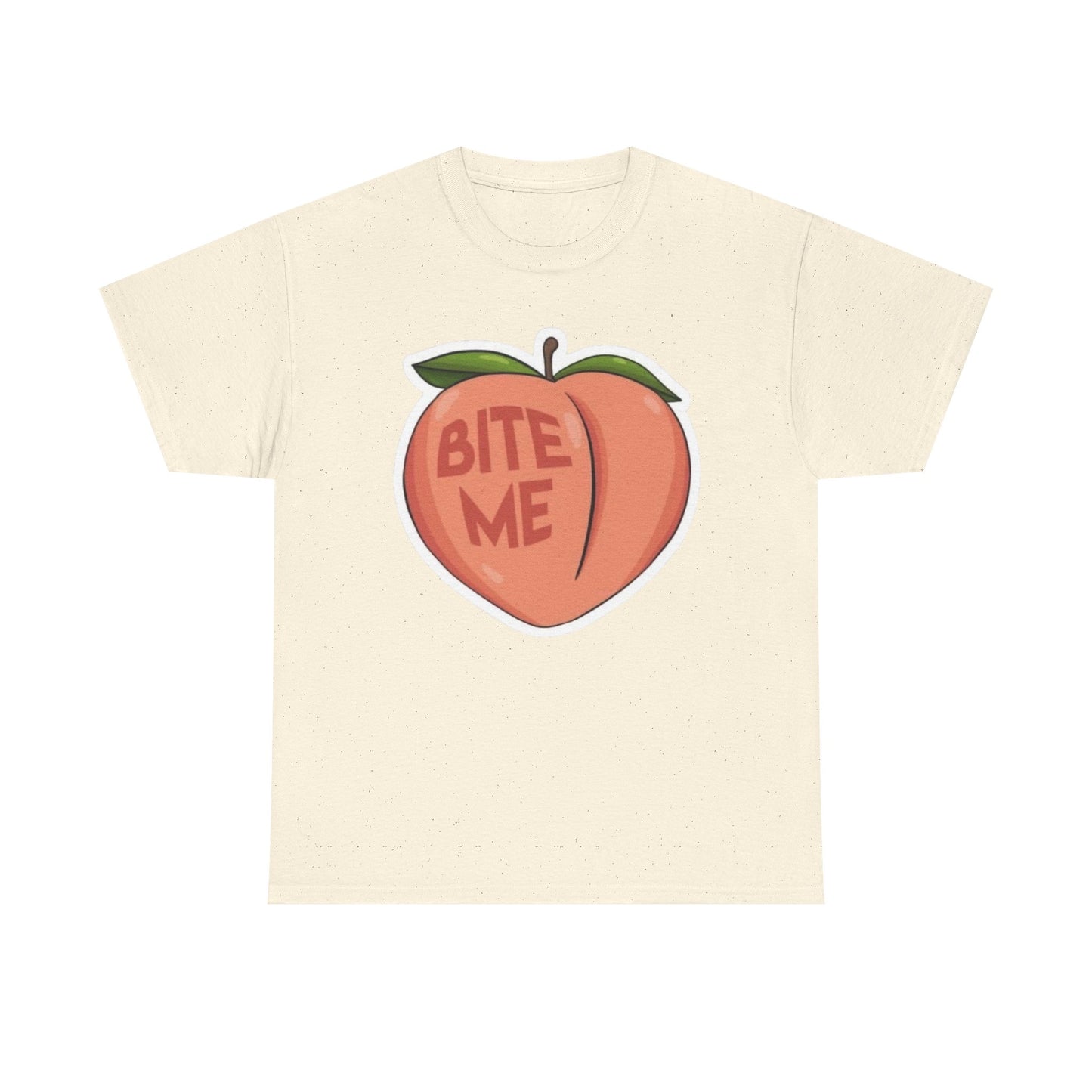 Bite Me Funny Graphic T-Shirt Unisex Heavy Cotton Tee Gift