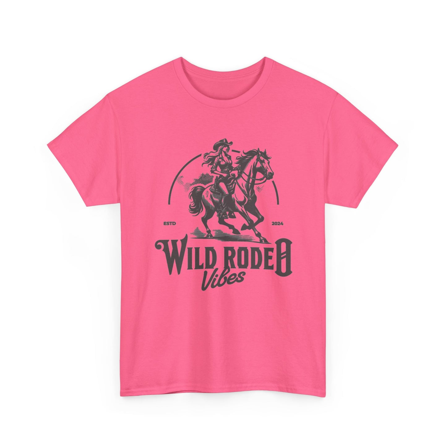 Wild Rodeo Cowgirls Graphic T Shirt Women's Vintage Retro Cotton Tee