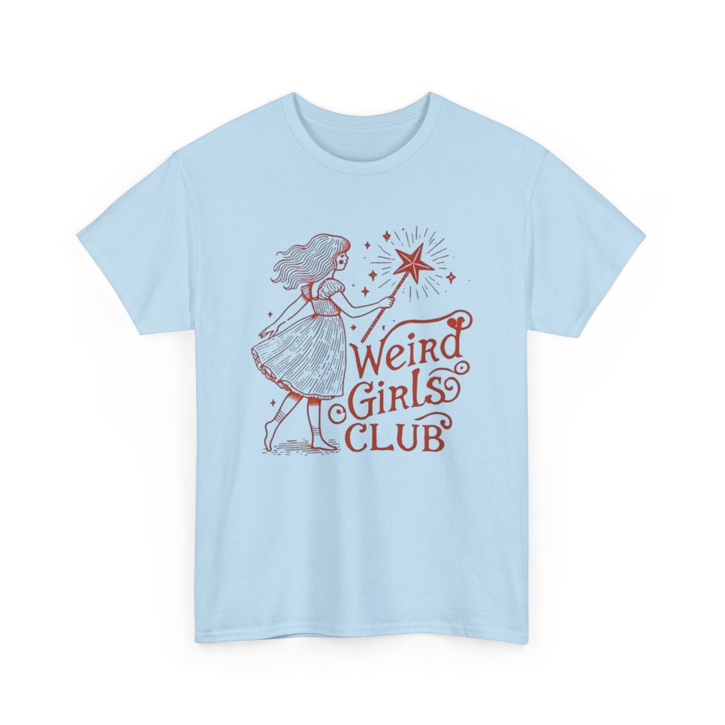 Weird Girls Club T Shirt Unisex Heavy Cotton Tee