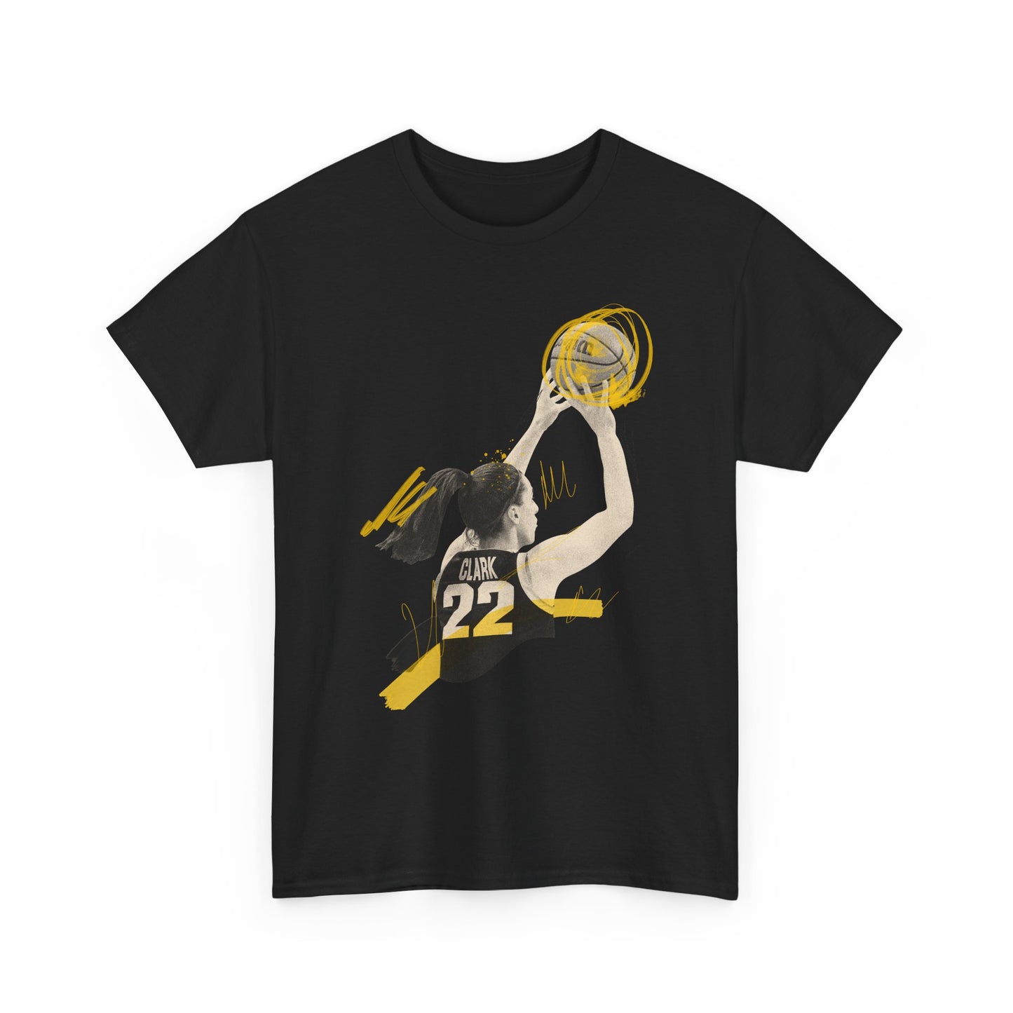 Caitlin Clark Basketball  Graphic T Shirt S-5XL NEW Unisex Cotton Tee