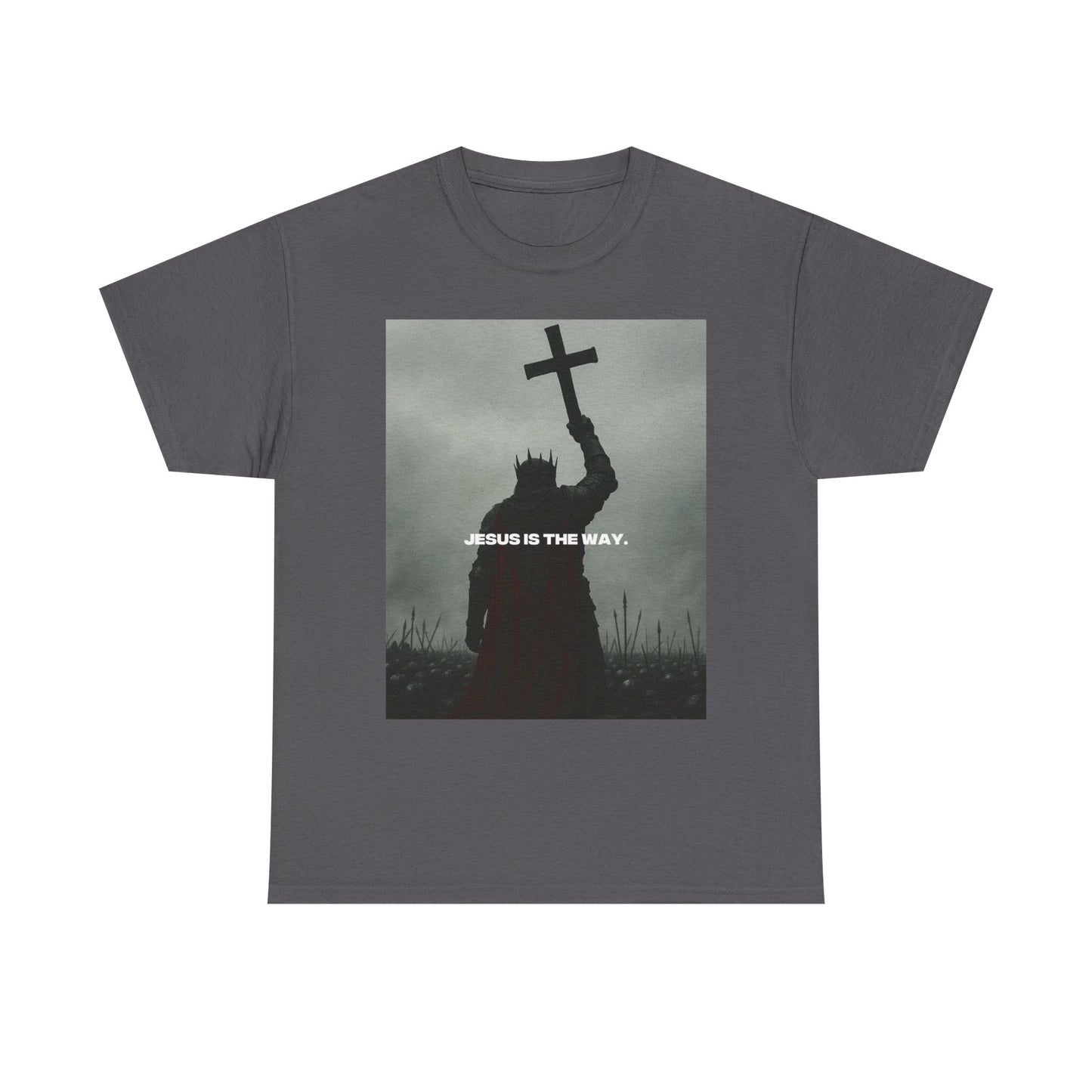Jesus Is The Way Graphic T Shirt ADULT NEW Heavy Cotton Tee