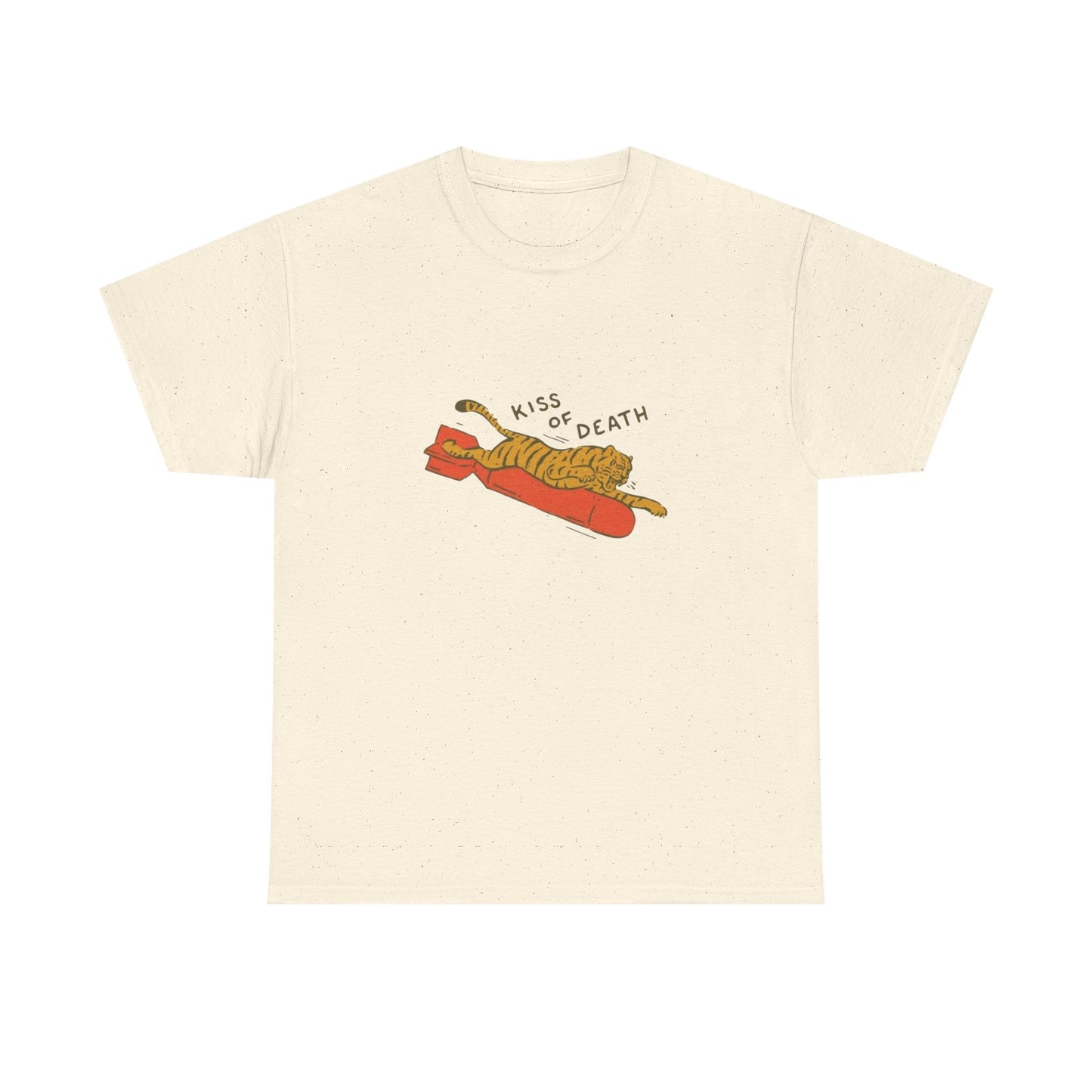 Kiss Of Death Graphic T Shirt Unisex Heavy Cotton Tee