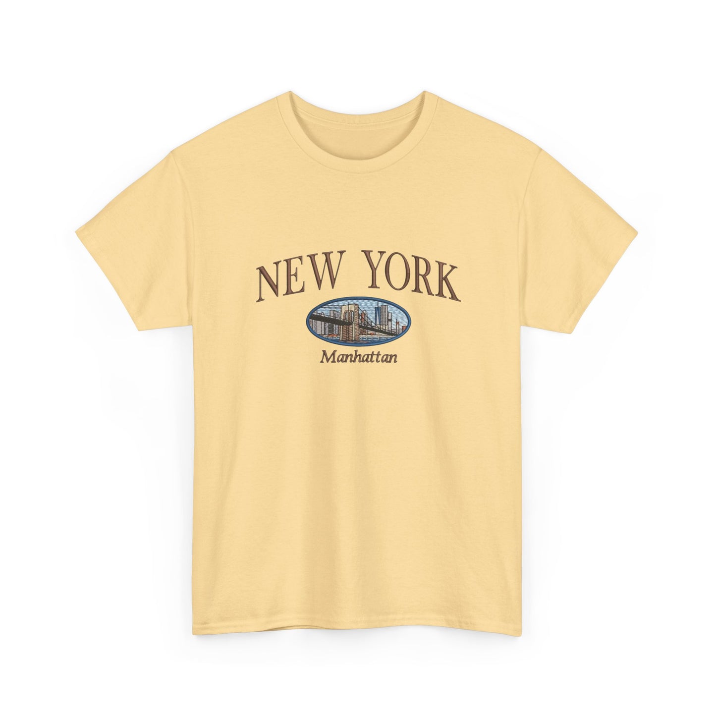 New York Manhattan Graphic T Shirt NEW Unisex Heavy Cotton Tee