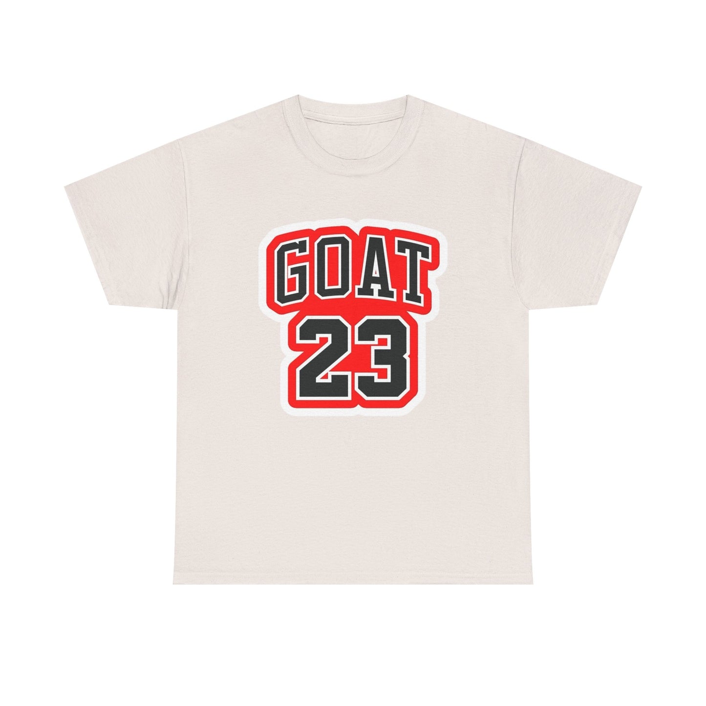 GOAT Jordan 23 Basketball Graphic T Shirt NEW Unisex Heavy Cotton Tee