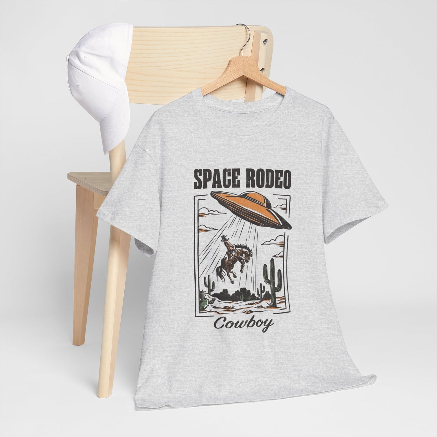 Space Rodeo Cowboy Graphic T Shirt Heavy Cotton Tee NEW ADULT UNISEX