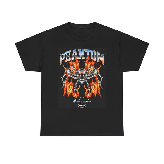 Phantom Fire Graphic T Shirt Apparel Heavy Cotton Tee Small-5xl NEW
