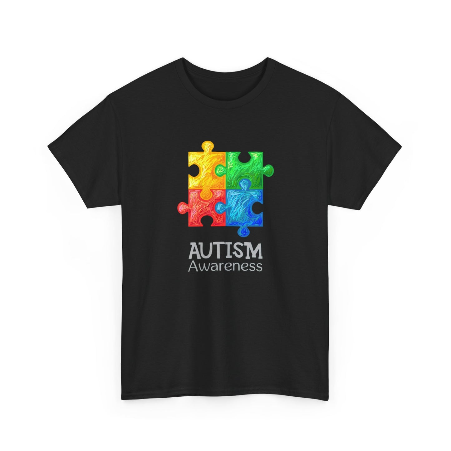 Autism Tshirt awareness health care nursing mental health Unisex Heavy Cotton