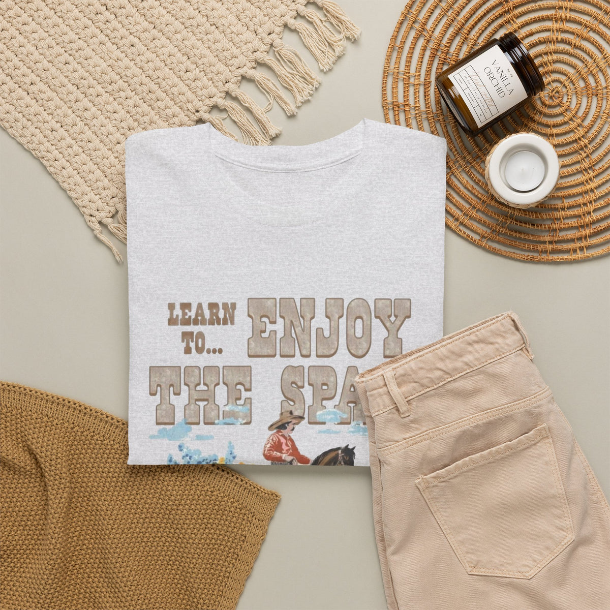 Horse Riding Floral Quote T-Shirt | Equestrian Graphic Tee Men's Graphic Tee