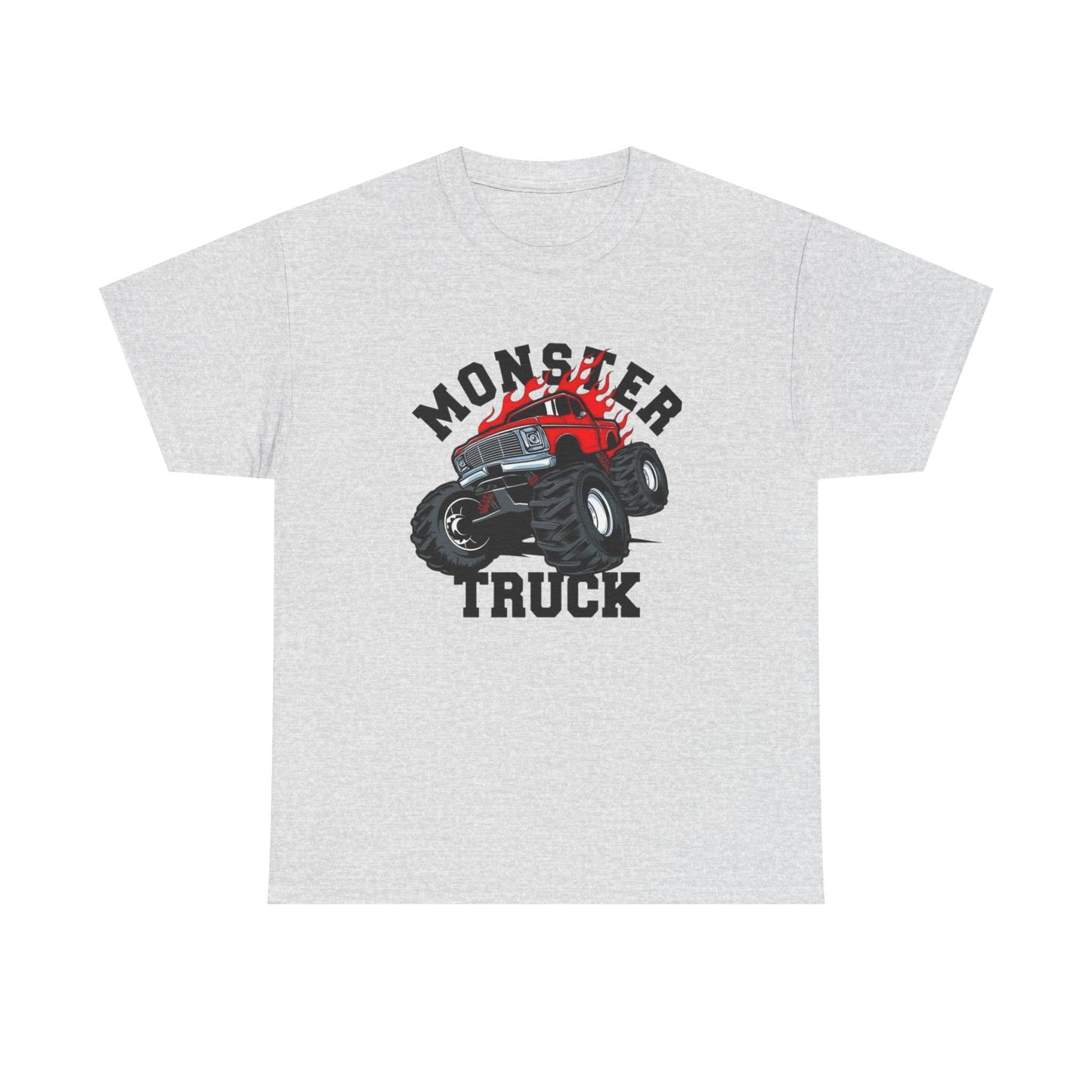 Monster Truck Graphic T Shirt Unisex Heavy Cotton Tee