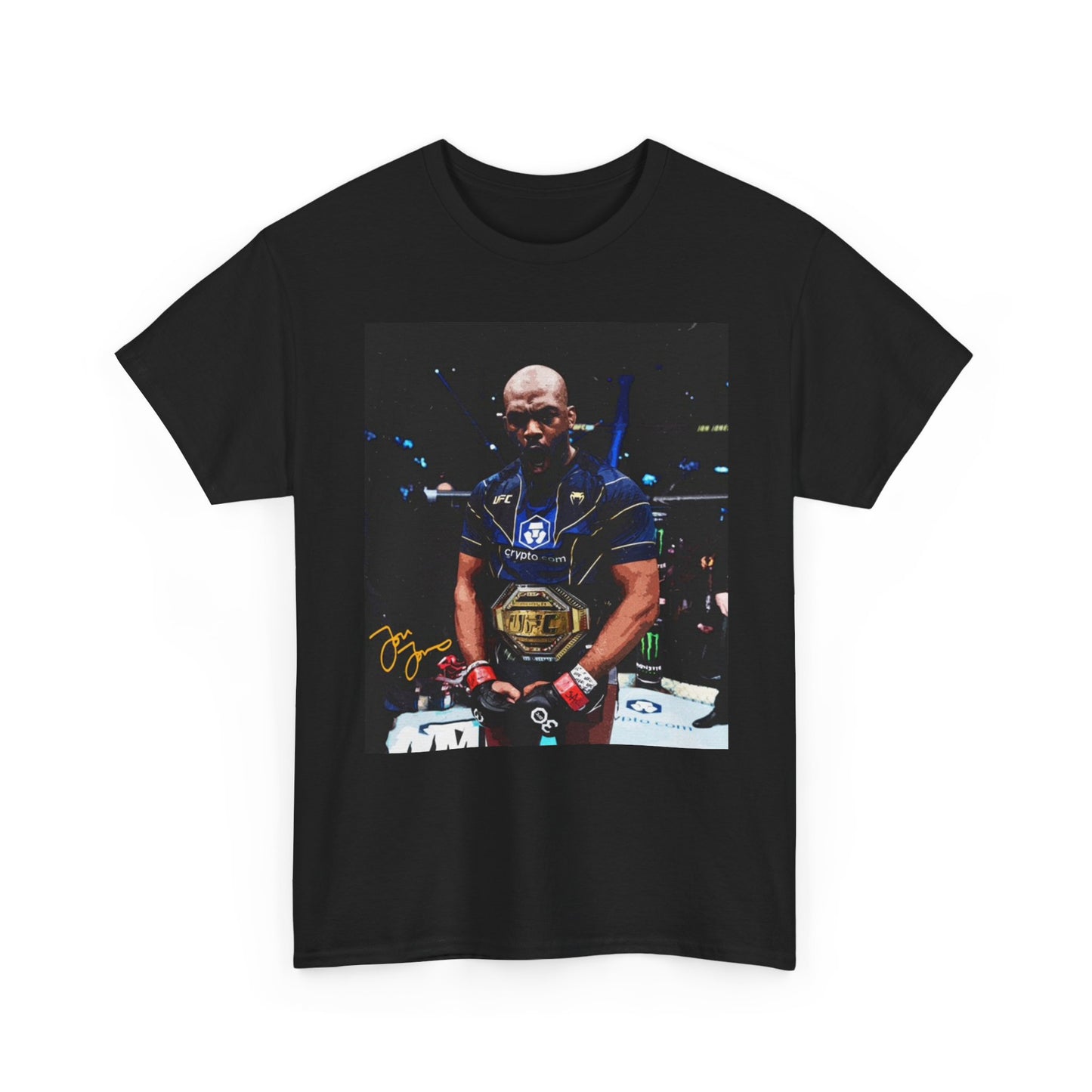 Jon Jones Tshirt UFC Champ Graphic MMA Unisex Heavy Cotton Tee