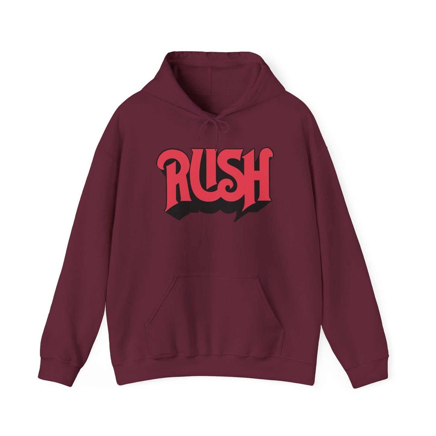 Rush Vintage Hoodie Classic Rock Unisex Heavy Blend™ Hooded Sweatshirt